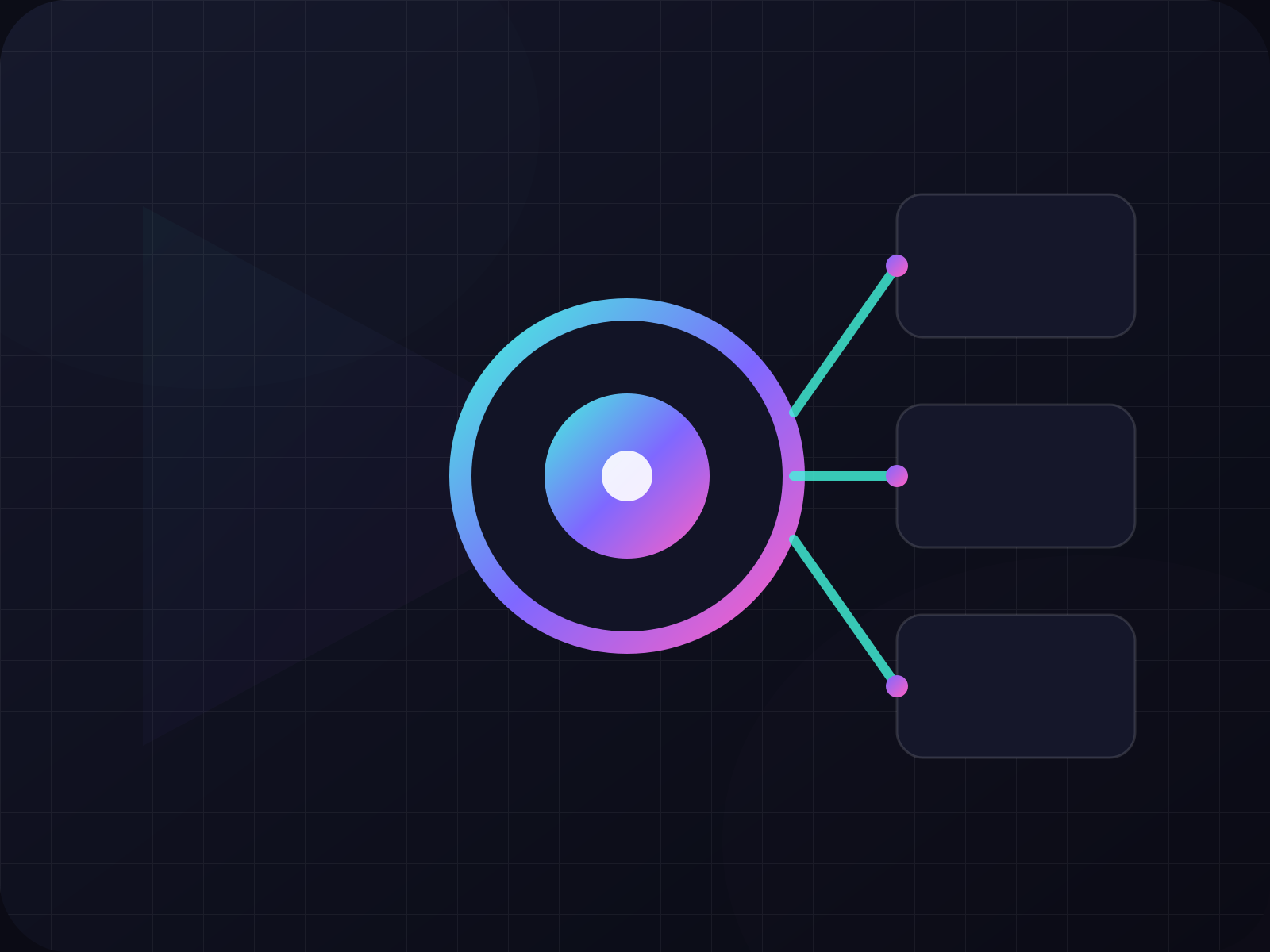 Abstract focused beam and connected system modules